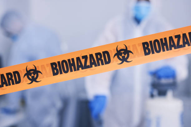 Professional Biohazard technician working in Spangle, WA